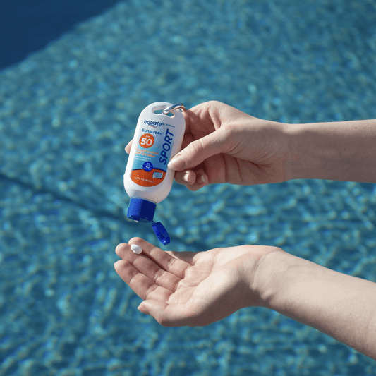 Equate Sport Loción protectora solar de amplio espectro, SPF 50, 1.5 fl oz