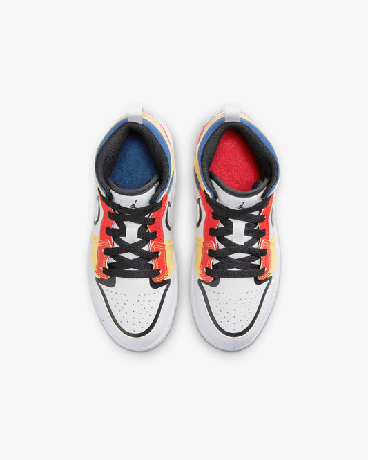 Jordan 1 Mid SE Estilo: DV1318-100 Preescolar