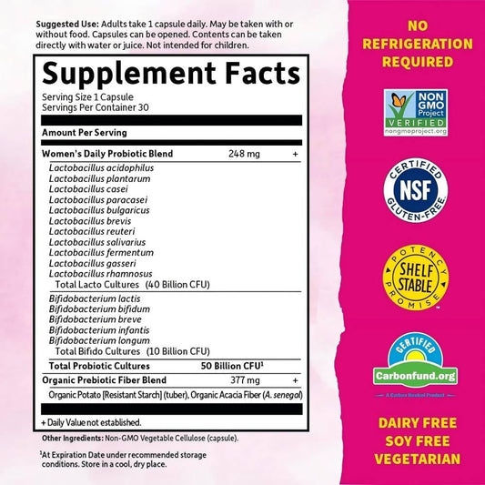 Dr formulated probióticos para mujer