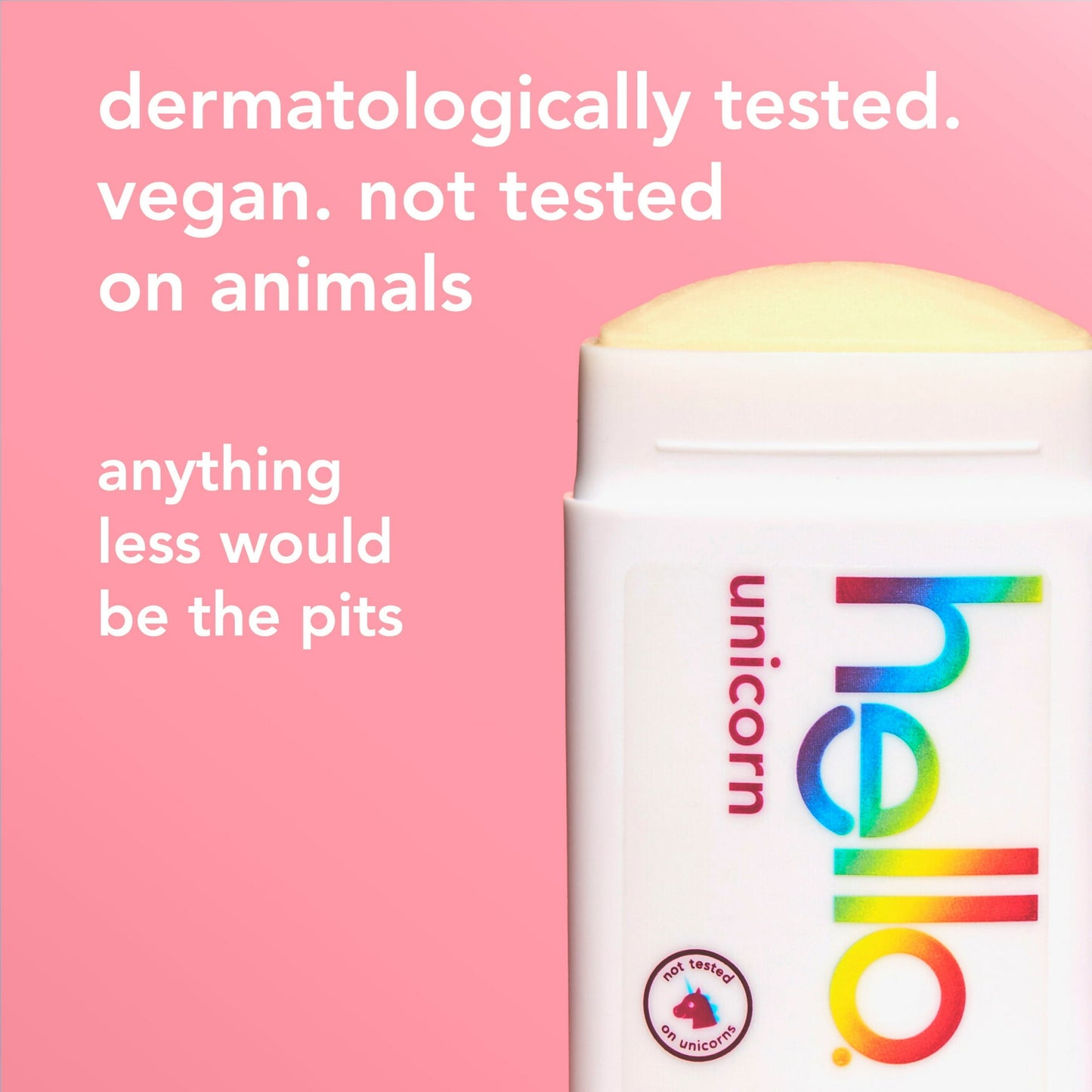hello Desodorante Unicorn sin Aluminio para Mujeres y Hombres