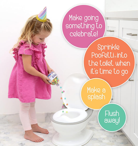 Poofetti Potty Flair Confeti perfumado para inodoro