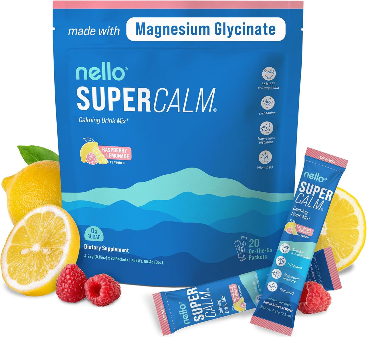 Nello SUPER CALM ,suplemento para relajación, concentracion
