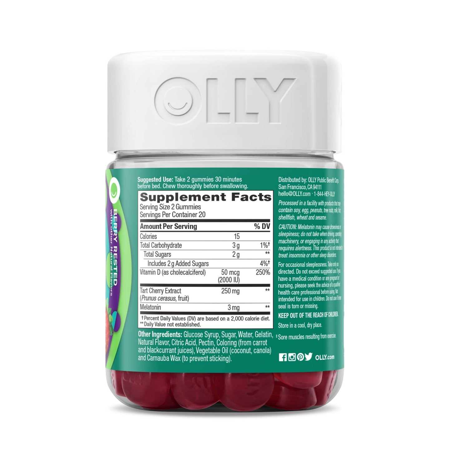 OLLY Muscle Recovery Sleep Gummy