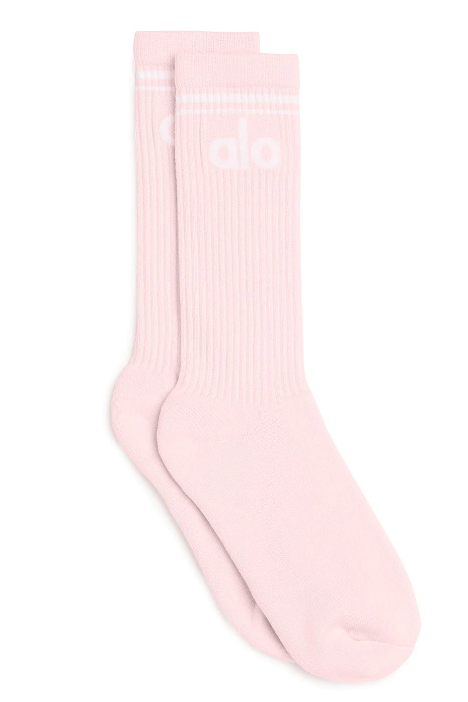 UNISEX THROWBACK SOCK Powder Pink/White TALLA (M)