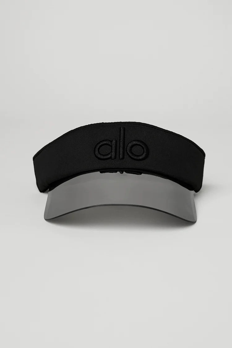 Airlift Solar Visor - Black | Alo Yoga
