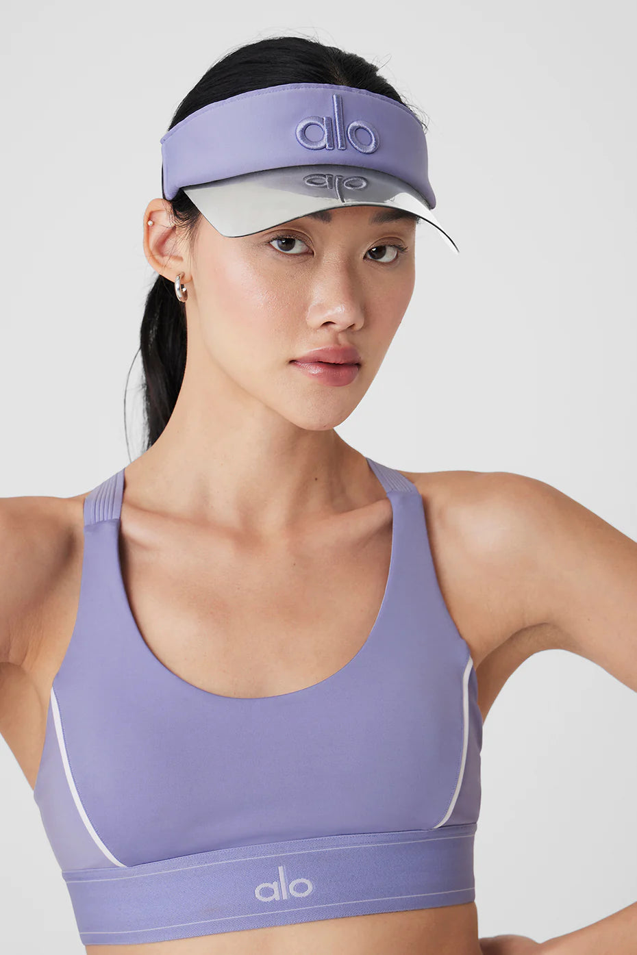 Airlift Solar Visor - Lilac Blue | Alo Yoga