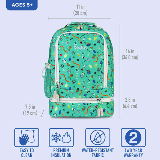 Bentgo Kids 2-in-1 Backpack & Lunch Bug Buddies