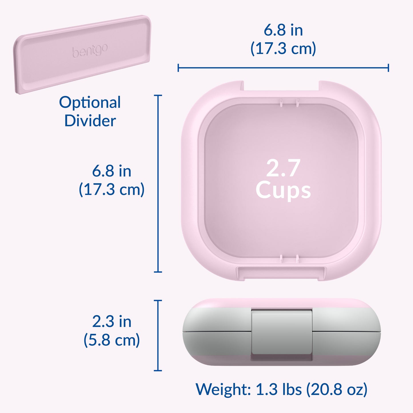 Bentgo Chill Mini Lunch Box Lilac Mist