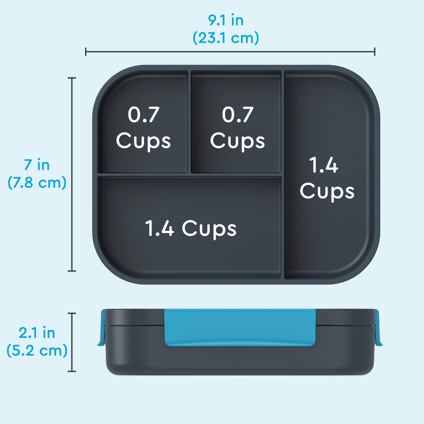 Bentgo Kids Snap & Go Lunch Box Dinosaur