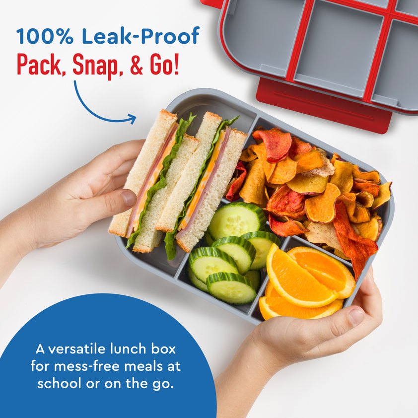 Bentgo Kids Snap & Go Lunch Box Trucks