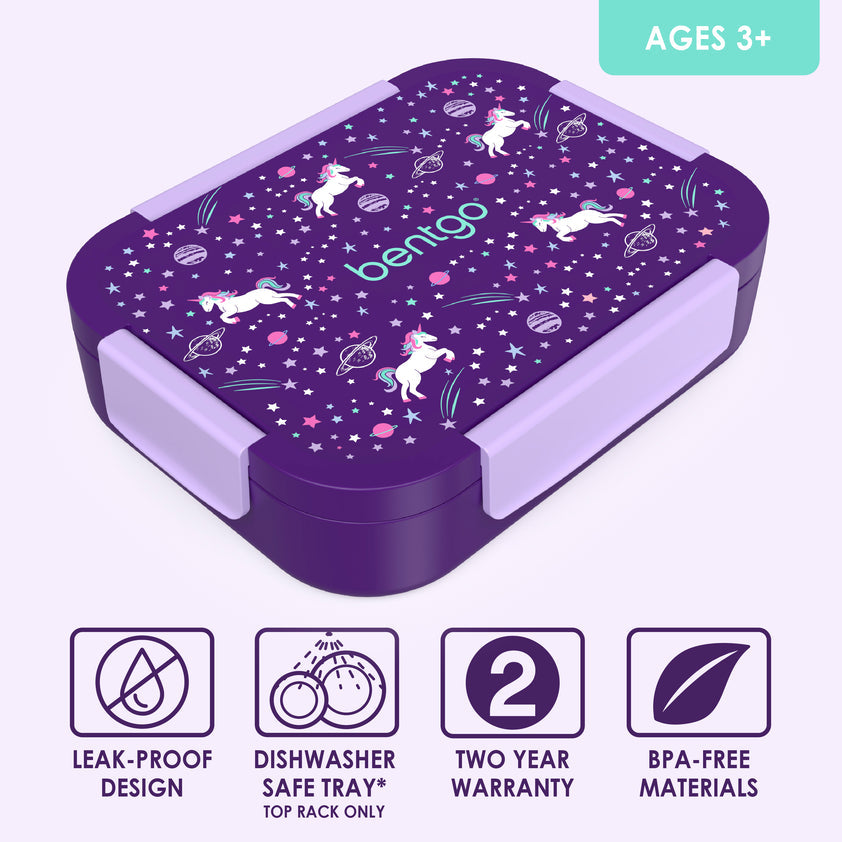 Bentgo Kids Snap & Go Lunch Box Unicorn