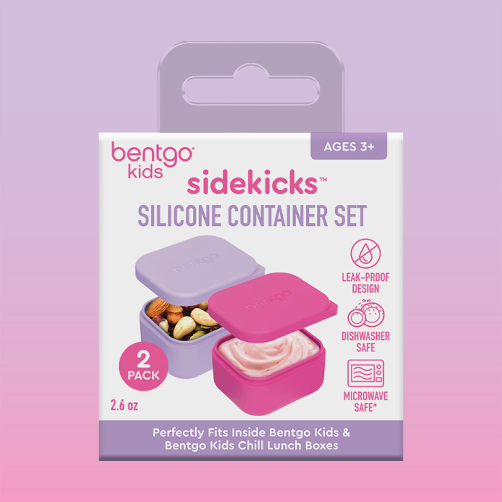 Bentgo Kids Sidekicks 2-Pack Silicone Container Set
