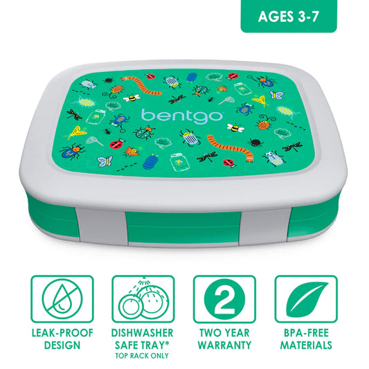 Bentgo Kids Prints Lunch Box Bug Buddies