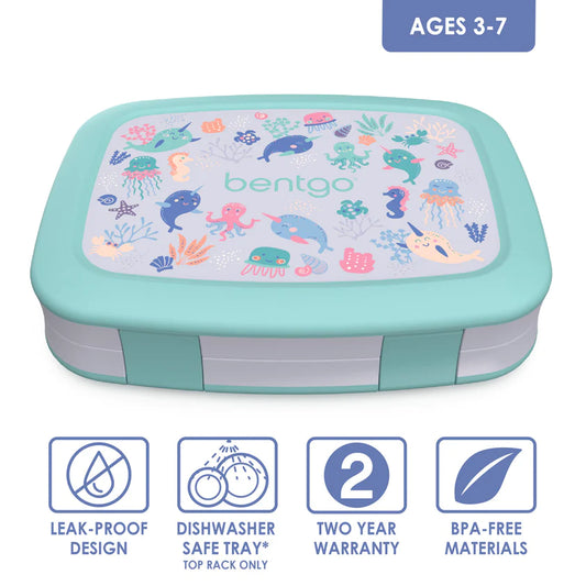 Bentgo Kids Prints Lunch Box Sea Life