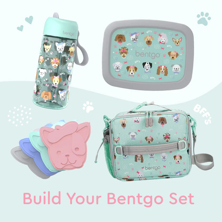 Bentgo Kids Water Bottle Puppy Love