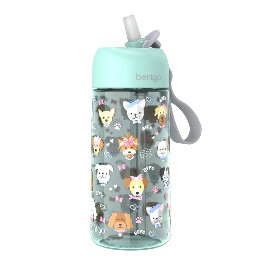 Bentgo Kids Water Bottle Puppy Love