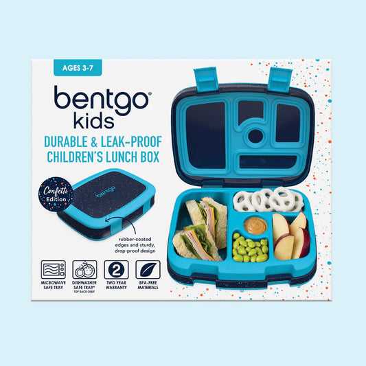 Bentgo Kids Lunch Box - Abyss Blue Speckle Confetti