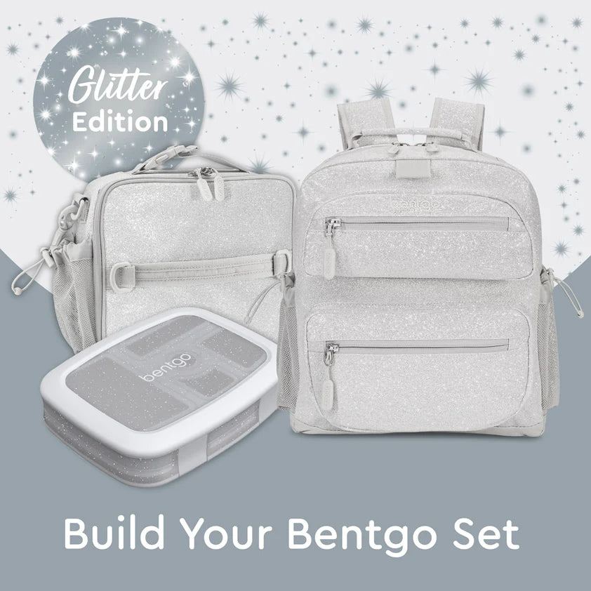 Bentgo Kids Lunch Box - Silver Glitter
