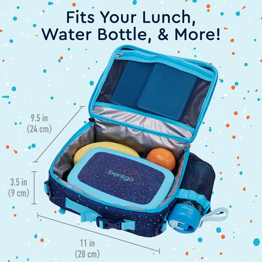 Bentgo Kids Lunch Bag Abyss Blue Speckle Confetti