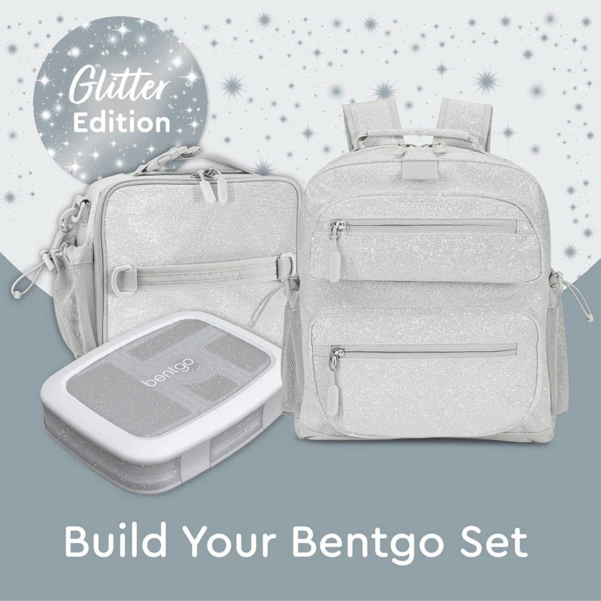 Bentgo Kids Lunch Bag Silver Glitter