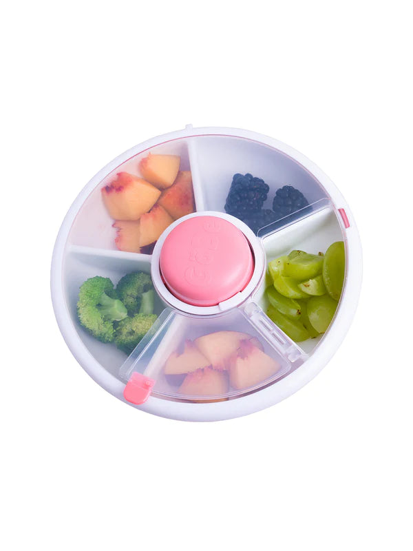 Snack Spinner Coral Pink