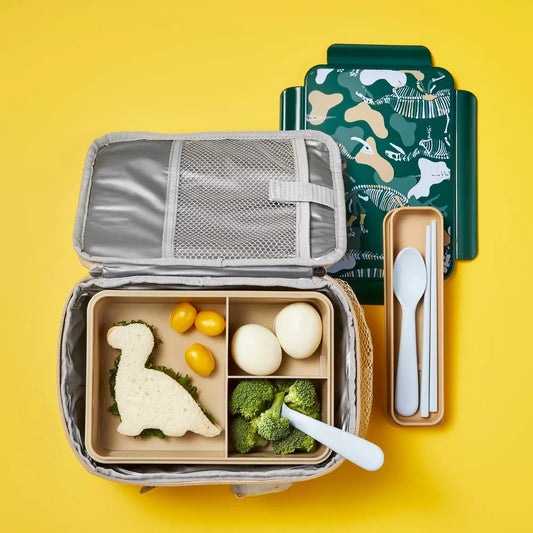 Lunch Box and Bag Set with Utensils Dino - Cat & Jack™