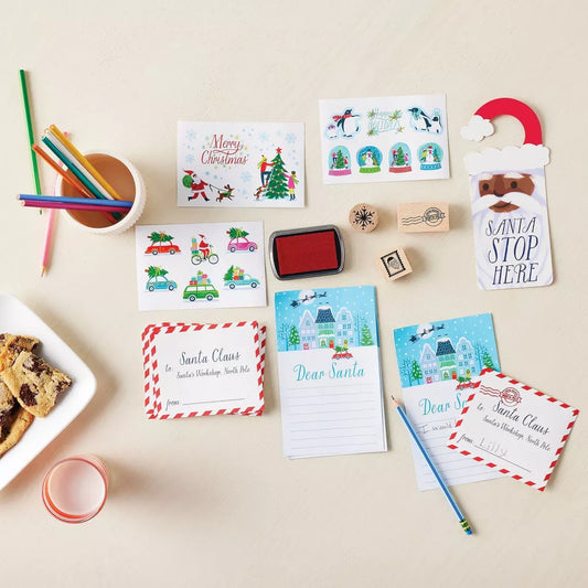 20pc Letters to Santa Christmas Stationery Kit - Wondershop™