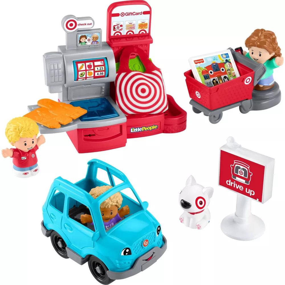 Fisher-Price Little People Target Run Playset