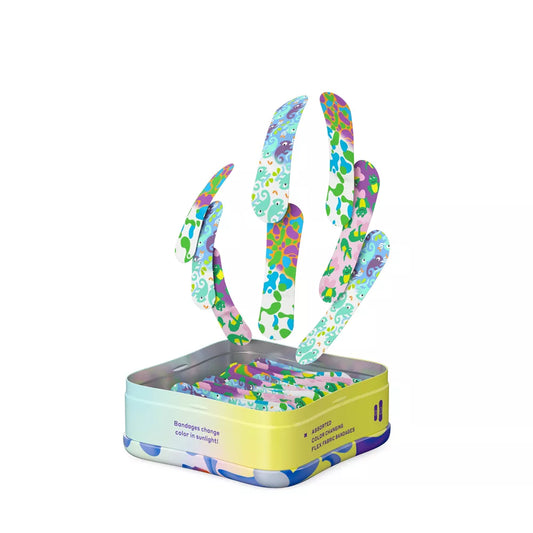 Welly Color Changing Flex Fabric Bandages - 30ct