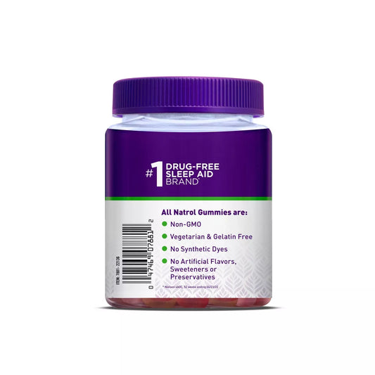 Natrol Melatonin 10mg Sleep Aid Gummies - Blueberry - 50ct