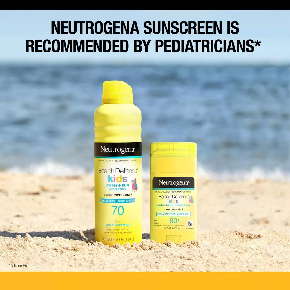 Neutrogena Beach Defense Water Resistant Kids' Sunscreen Stick - SPF50 - 1.5oz
