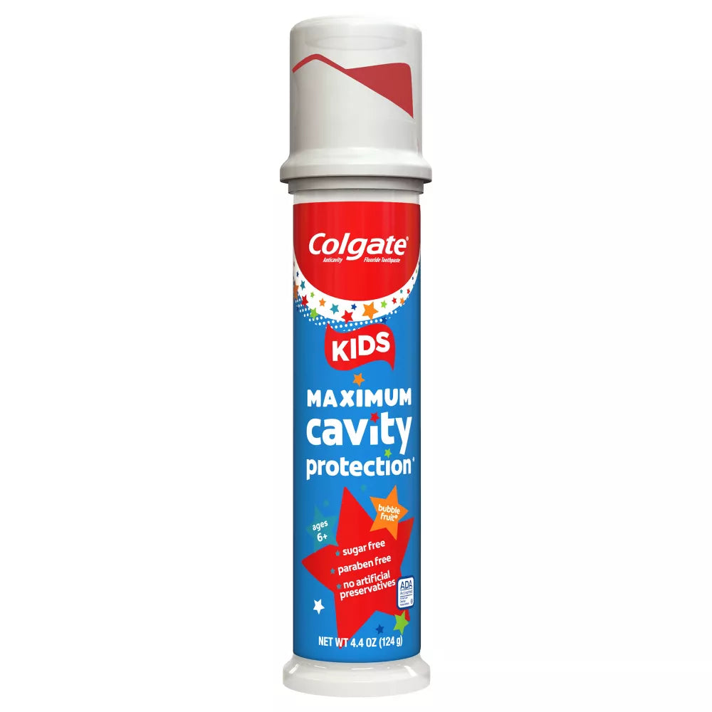 Colgate Kids Maximum Cavity Protection Toothpaste Pump - 4.4oz