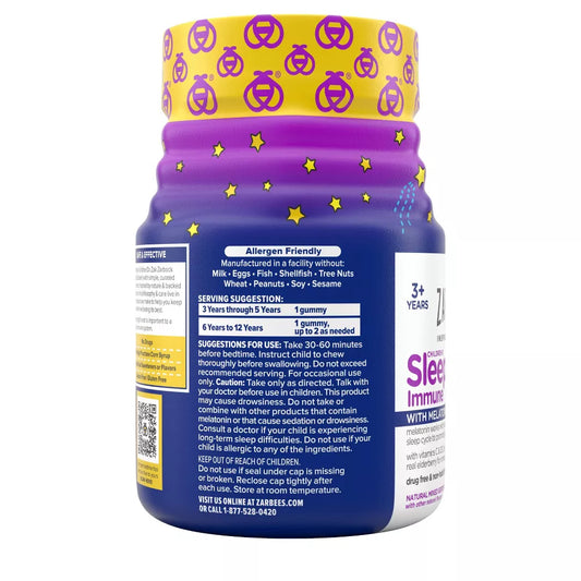 Zarbee's Sleep + Immune Gummies - 30ct
