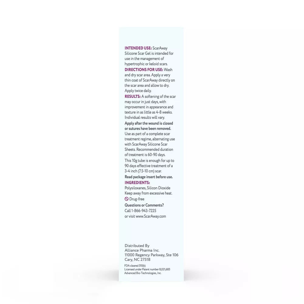 Gel para el tratamiento de cicatrices 10 ml