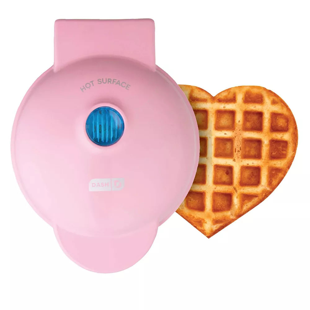 Dash Heart Mini Waffle Maker