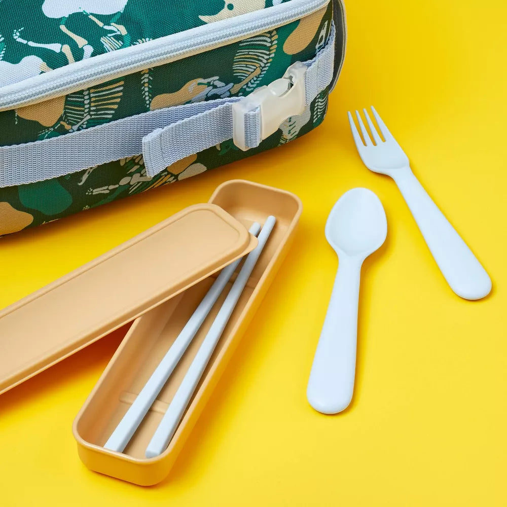 Cutlery Set Beige/Blue - Cat & Jack™