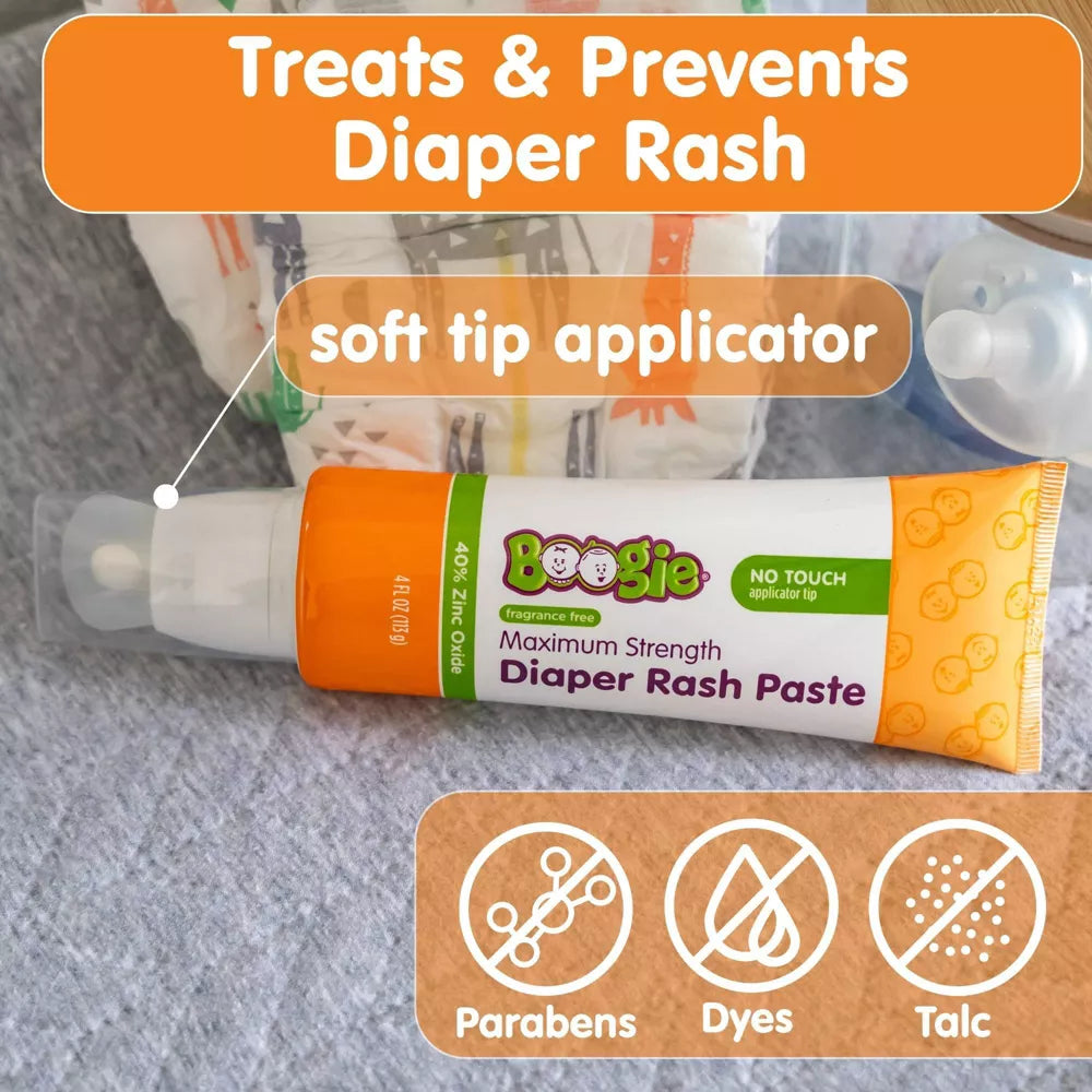 Crema Boogie No Touch de máxima potencia para la dermatitis del pañal