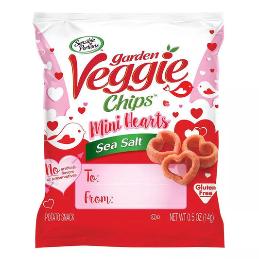 Sensible Portions Valentine's Garden Veggie Mini Hearts - 6oz