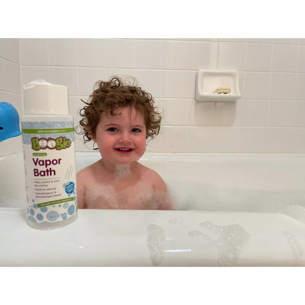 Boogie Vapor Soothing Minty Eucalyptus Bubble Bath - 10 fl oz