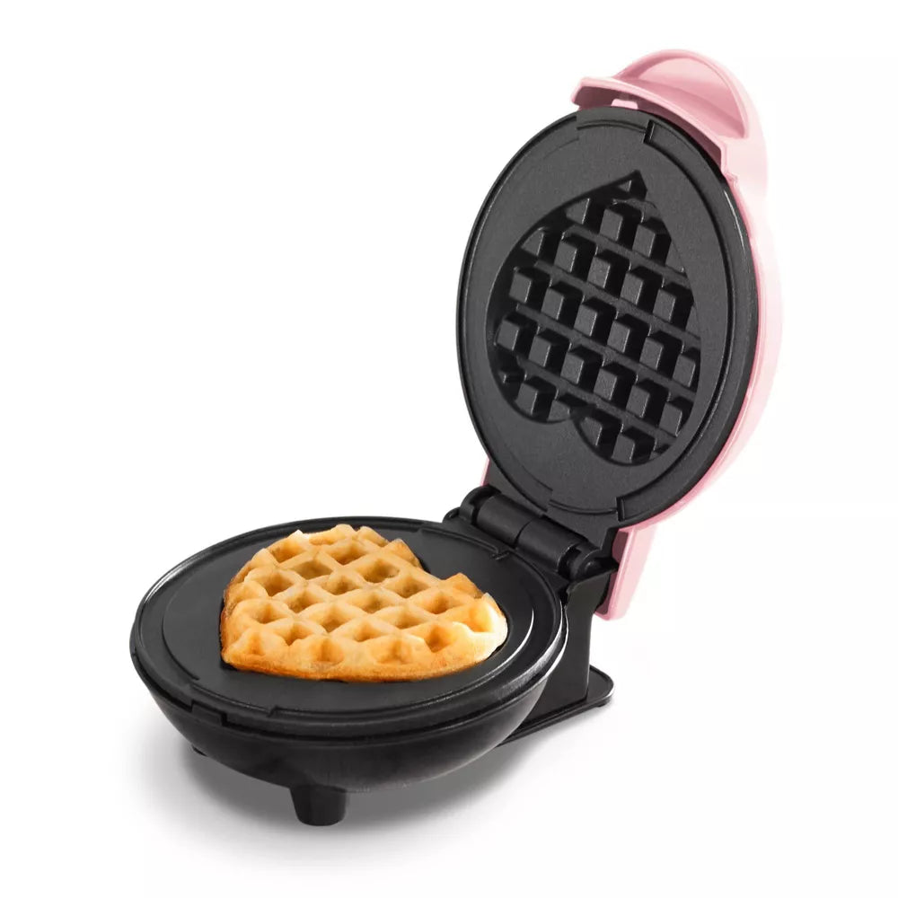 Dash Heart Mini Waffle Maker