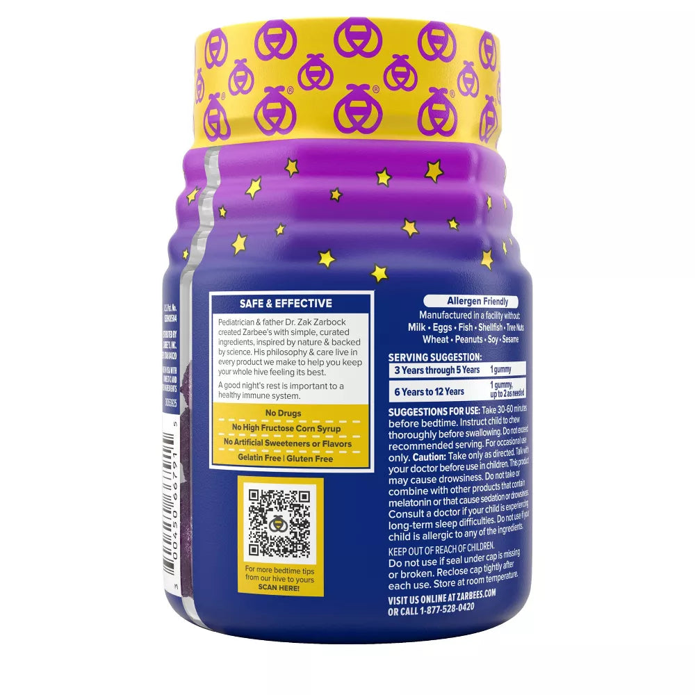 Zarbee's Sleep + Immune Gummies - 30ct