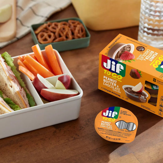 Jif To Go Peanut Butter & Chocolate Flavored Spread - 8.8oz/8ct