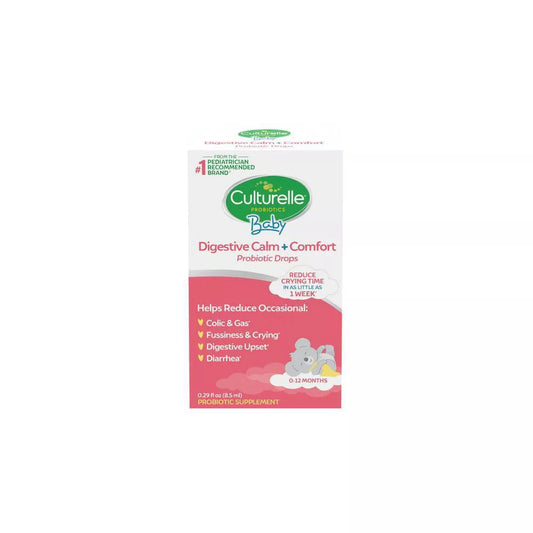 Culturelle Baby Calm + Comfort Probiotic Drops for Colic Reduction for Babies and Infants - 0.29 fl oz