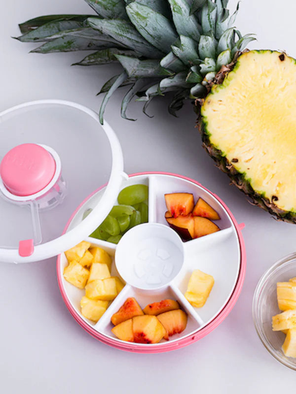 Snack Spinner Coral Pink