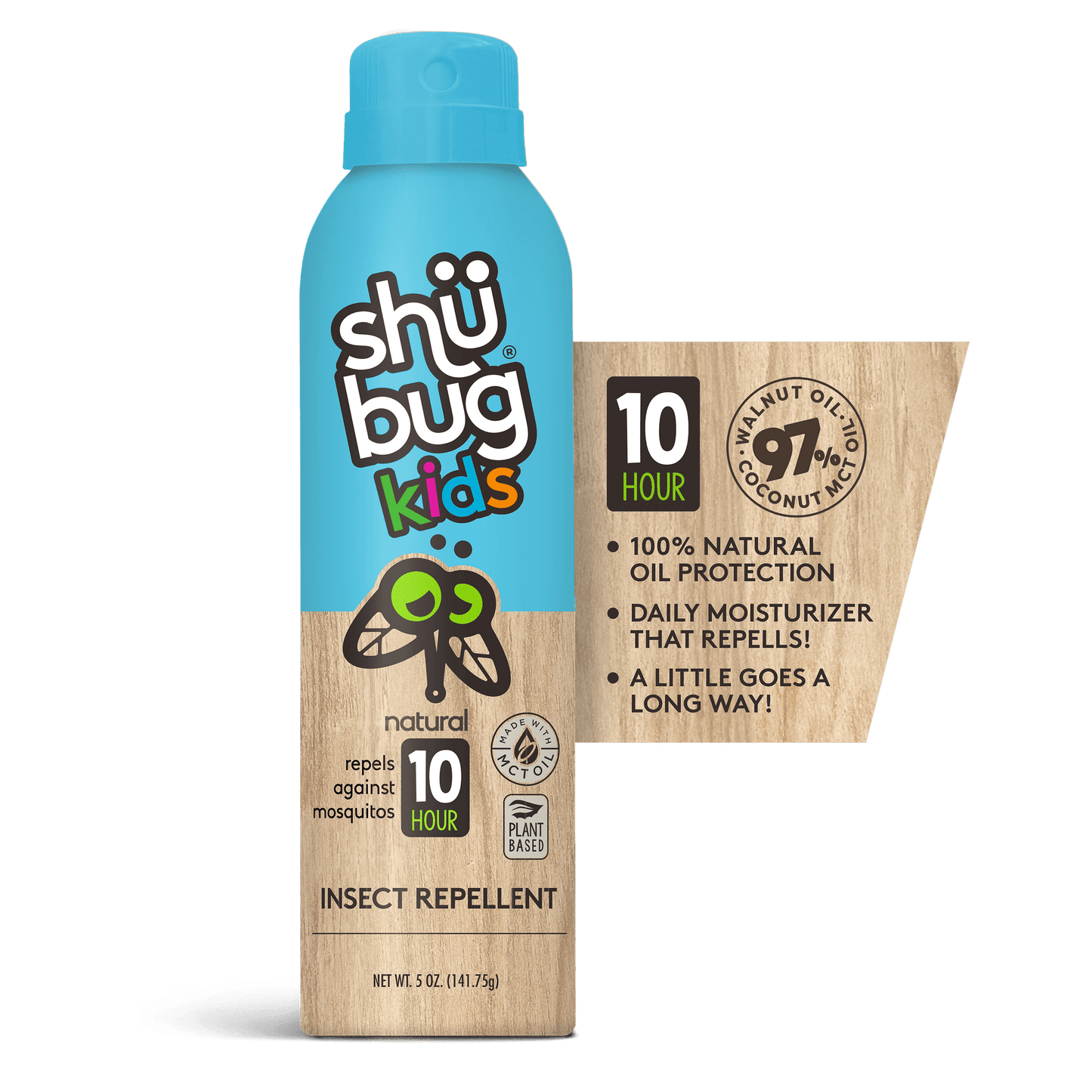 Repelente de Mosquitos a Base de Plantas, Geraniol, 5 oz. Aceite Spray