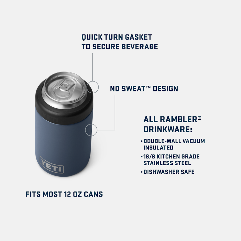 12 OZ COLSTER® CAN COOLER 355ml