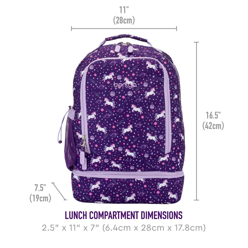 Backpack & Lunch Bag Unicorn