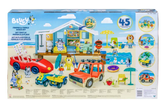 Bluey Mega Set Casa En La Playa De Bluey Preventa