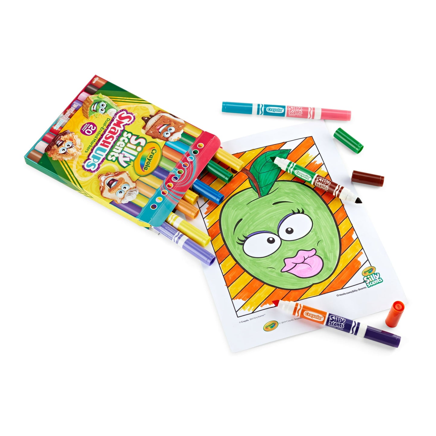 Crayola Washable Silly Scents Broad Line Markers