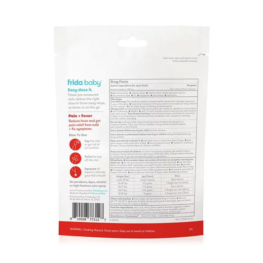 Frida Baby Gotas medicinales para el dolor y la fiebre